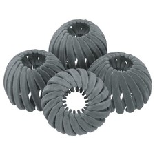 Bird Nest Magic Hair Clip, Hairs Maker Ponytail Holder 4 Pack, Gray 
