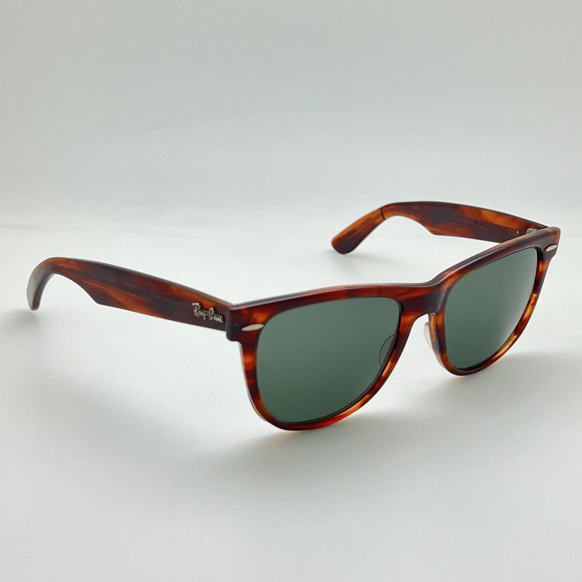 Ray-Ban B&L USA WAYFARER II TORTOISE Vintage Sunglasses Ray-Ban B&L USA WAYFARER II TORTOISE Vintage Sunglasses