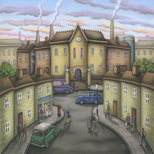 Paul Horton The Chocolate Factory Limited Edition Giclee print - Afbeelding 1 van 1