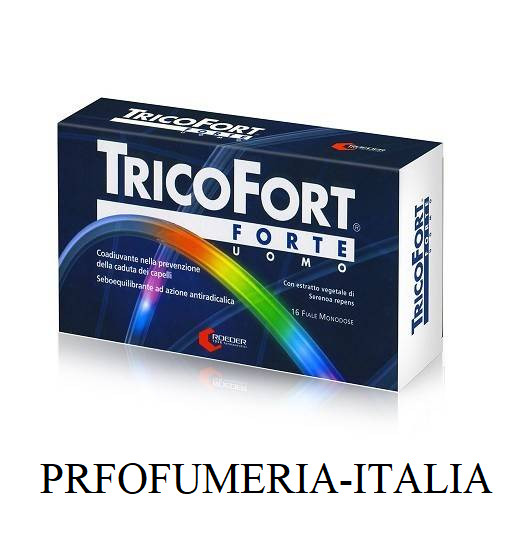 Trattamento Anticaduta Tricofort Forte Uomo - 16 Fiale 6ml Maxi Pack