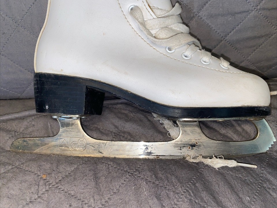 Vintage Glacier 110 Women’s White Leather German Ice Skates Size 4 eBay