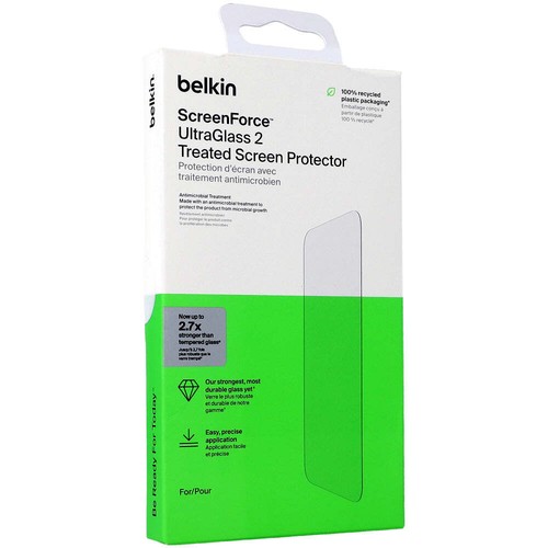 Cristal Templado Belkin para iPhone 15 Pro Max Cristal Templado Cristal Protector Cristal Móvil - Imagen 11 de 11