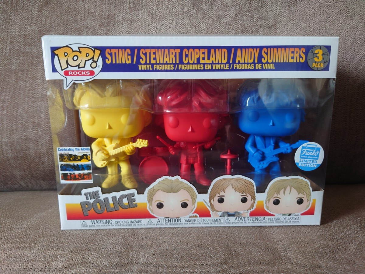 THE POLICE 3-PACK FUNKO Pop EXCLUSIVE | eBay UK