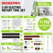 Cordless Rotary Tool Kit 3 Speed Rechargeable...
