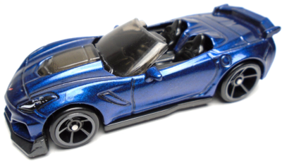 Hot Wheels インパラ　ダークブルー コンバーチブル 2020 HOT WHEELS '19 CHEVY CORVETTE ZR1 CONVERTIBLE BLUE 1:64