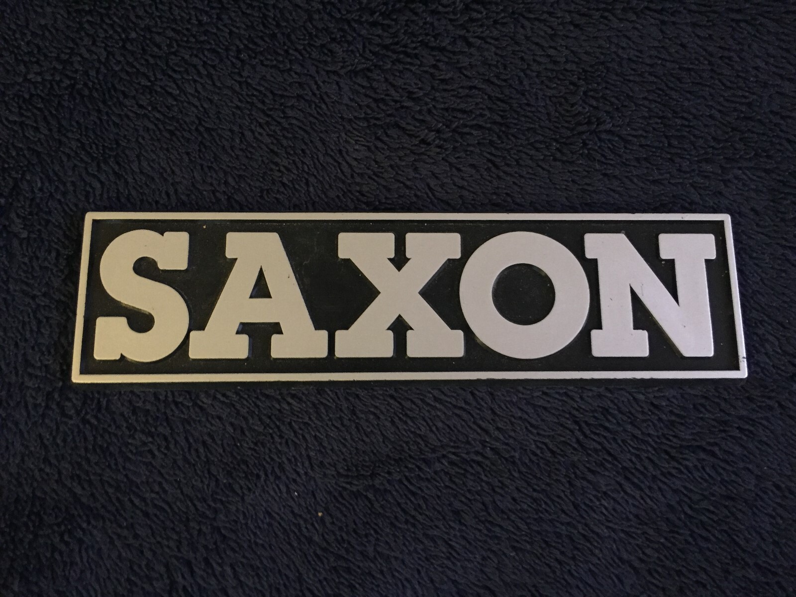 Plastic Saxon Car Dealership Emblem eBay