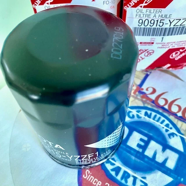 Toyota подлинный OEM масляный фильтр 90915-YZZF1 набор из 3 w прокладки - Изображение 2 из 2