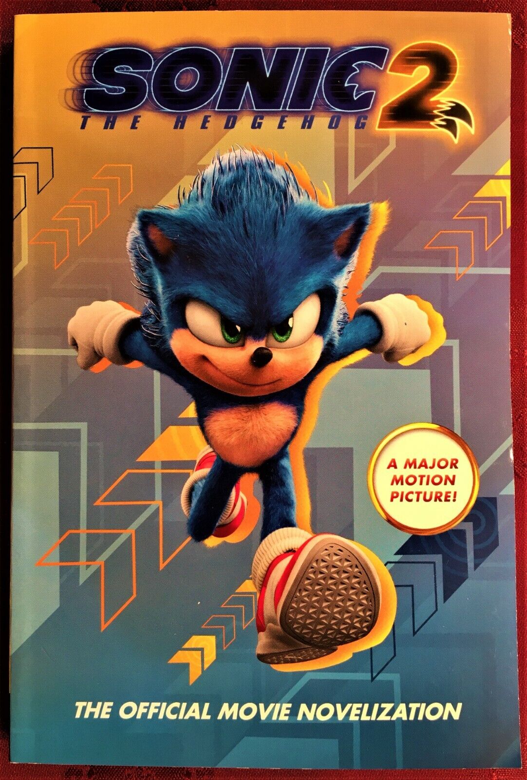 SONIC THE HEDGEHOG 2020 BOOK OFFICIAL MOVIE NOVELIZATION Bagged & Boarded  NM