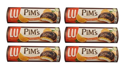 European Cookies Lu Pims Cookies | Chocolate And Orange Biscuit 6 Pack