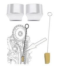 For Ford 5.4L 4.6L Cam Phaser Lock Out Repair Kit +Timing Chain Wedge Tool Set