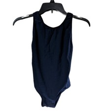 J. E. Sterguard Swimsuit Girls Size 10 One Piece Navy Blue Bathing Suit