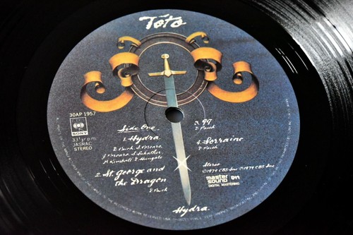 CBS/SONY MASTER SOUND 30AP-1957 JAPAN 1980 TOTO "Hydra" GATEFOLD OBI+INSERTS - Picture 6 of 6