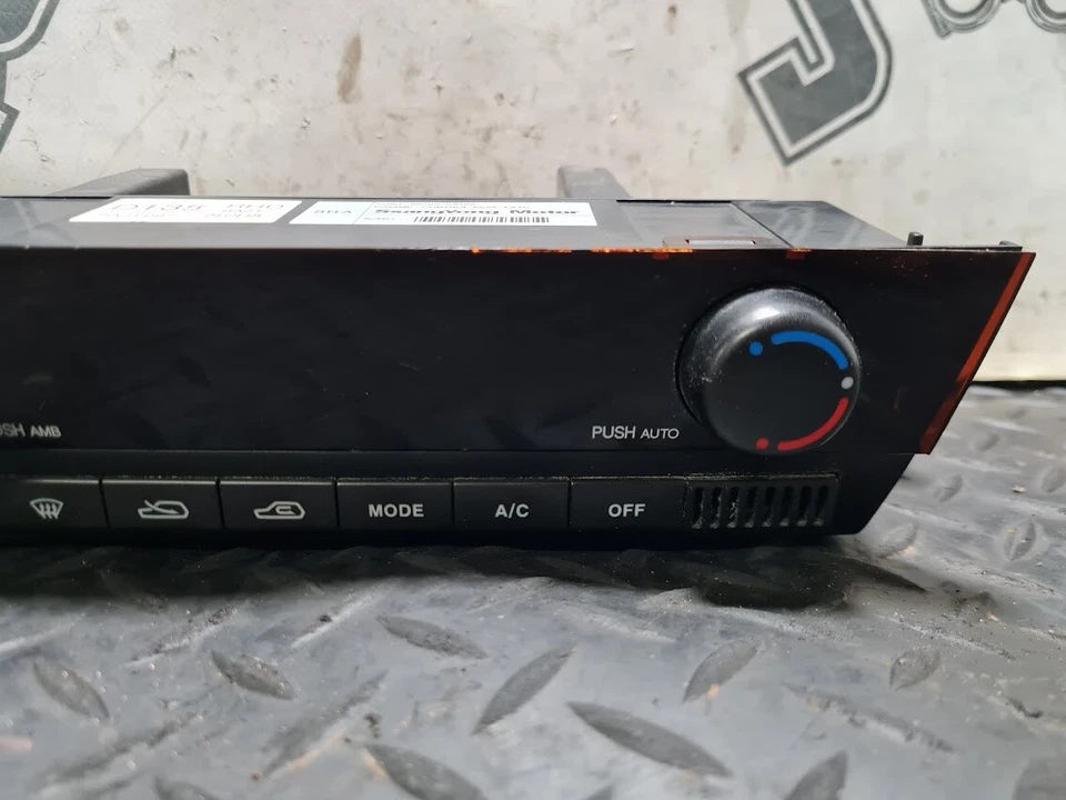 06-10 Ssangyong Kyron A/C Air Con Heater Control Unit GENUINE 6870009580 - Image 3 of 4