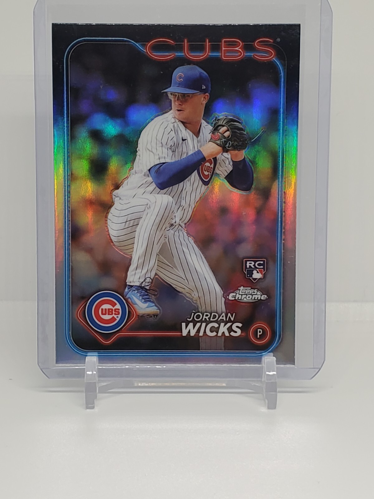 2024 Topps Chrome - Jordan Wicks RC #67 Refractor Chicago Cubs Rookie