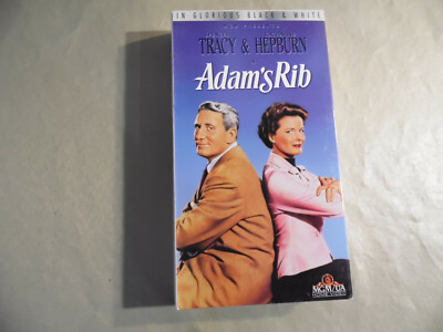 Adam's Rib (Used VHS Tape Sale) Spencer Tracy / Free Domestic Shipping ...