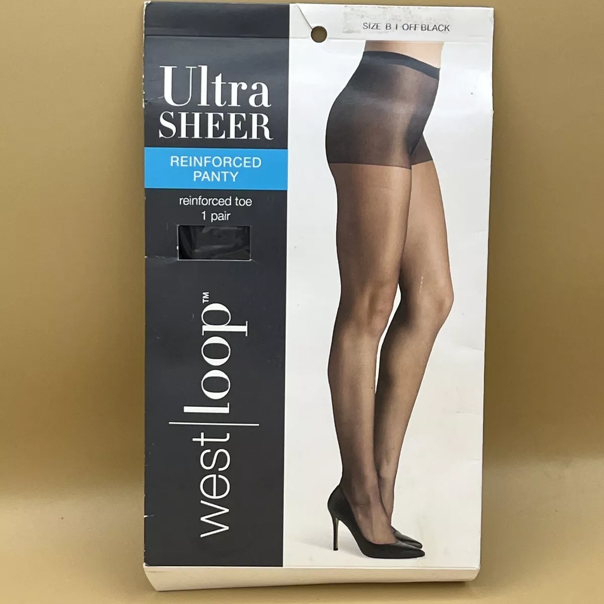 Off black panty hose top