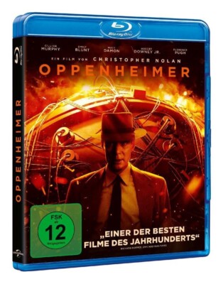 Oppenheimer (2023)[Blu-ray/Neu/OVP] Christopher Nolan 's Biopic-Epos mit Cillian