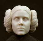 US ## CUSTOM HEAD SCULPT PRINCESS LEIA STAR WARS  Action figures 1/6 scale