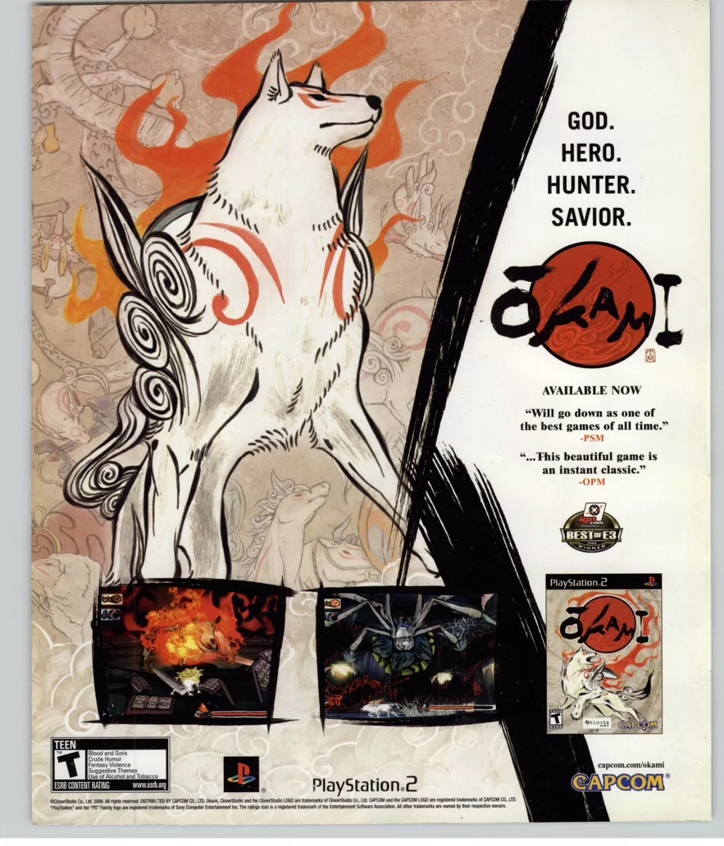 Okami (PS2)  Okami, Painting, Art