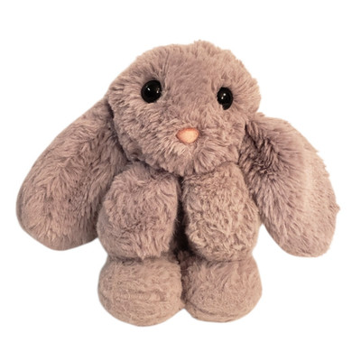 Gray Bunny Rabbit Plush Long Floppy Ears Kellytoy 9'' Very Soft Easter Bunny