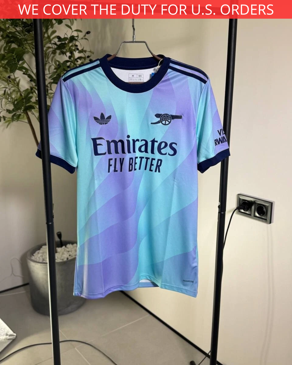 Arsenal Jersey Third 2024 Football Soccer Shirt Adidas Multicolor