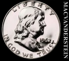1962-P Franklin Half Dollar Proof — photo from another recent sale