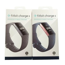 NEW Fitbit Charge 3 Fitness Activity Tracker Heart Rate Monitor Smartwatch FB409