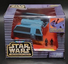 Star Wars Action Fleet Micro Machines TIE Bomber W 2 Figures Galoob 1996 Sealed