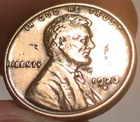 1923-S Lincoln Wheat Cent AU+ Red Strong Details Has Cleaning T512026