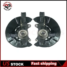2Pcs Front Left & Right Steering Knuckle Assembly for 2009 - 2013 Toyota Matrix