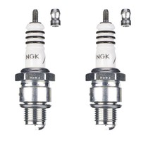 Ngk ZüNdkerze BR9HIX Iridium 5687 2Er Set (FüR: Kawasaki Kh 250 KH250B 76-80 )