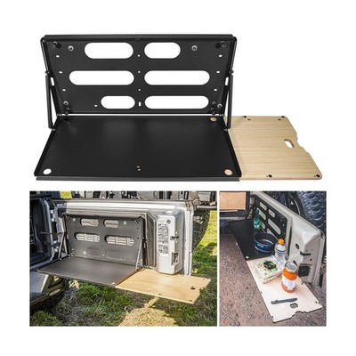 E-cowlboy Drop Down Tailgate Table for 2007-2024 Jeep Wrangler JK JKU JL JLU ...