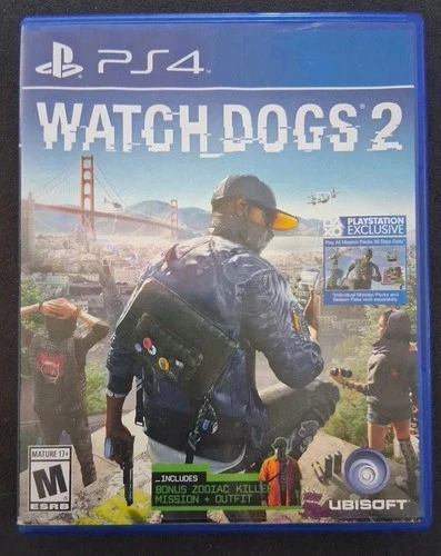 PS4 "Watchdogs 2" Game PlayStation Exclusive