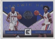 2017 Panini Essentials Dynamic Duos Ben Wallace Chauncey Billups #DD-32 HOF 1u6