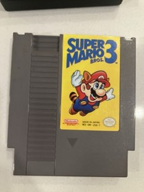 Super Mario Bros. 3 NES Nintendo Cartridge only with sleeve authentic works