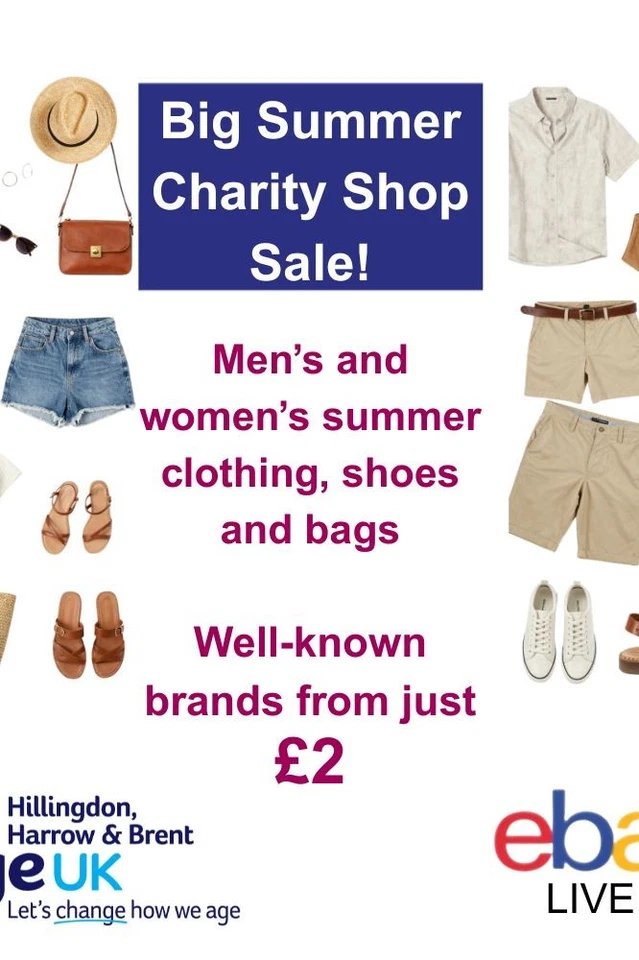 The Big Charity Shop Summer Sale!