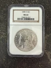 1898-O Morgan Dollar CERTIFIED NGC MS 64 Silver Dollar Beautiful!