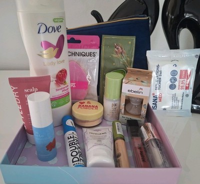 Bautybox Box Glossybox Dpuglas Set 15tlg. Alverde Dove Essence Mascara u.v.m.Neu