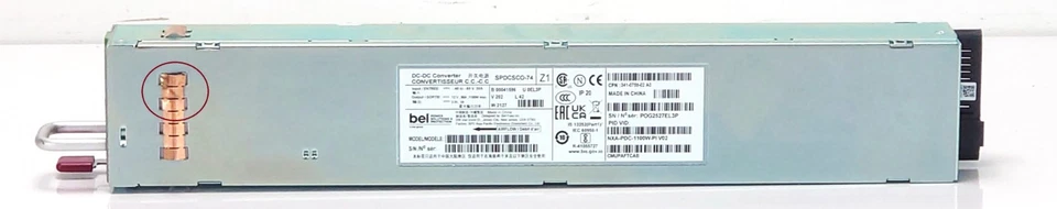 Cisco 1100W PSU Nexus Netzteil DC Power Supply NXA-PDC-1100W-PI 341-0759-02 - Bild 3 von 4