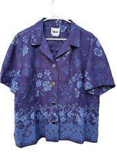 leslie fay dress 18 Top Floral Short Sleeves Button Casual