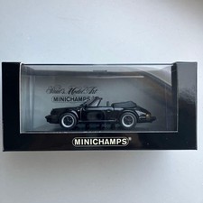 Minichamps Porsche 911 Carrera Cabriolet 1983 Black 1/43 Limited 3408