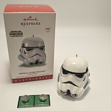 2016 Hallmark Keepsake Ornament Star Wars Imperial Stormtrooper Helmet New