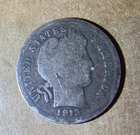 1913 P Barber Dime X102