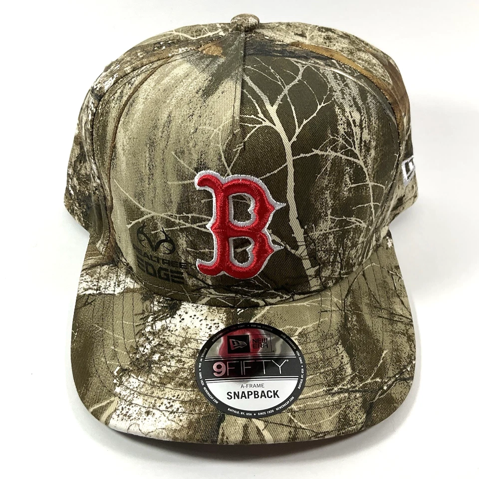 Эксклюзивная бейсболка New Era Boston Red Sox КАМУФЛЯЖ ИЗ НАСТОЯЩЕГО ДЕРЕВА 9FIFTY A-Frame - Изображение 2 из 4