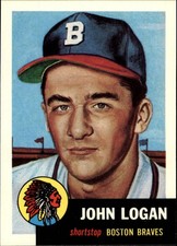 1991 Topps Archives '53 #158 Johnny Logan - BB