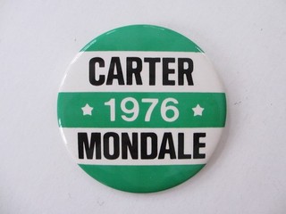 Large Jimmy Carter "1976" Celluloid Version Political Button