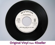 CELESTRALS promo 'Keep Your Hands Off My Baby + Chain Reaction' Northern Soul 45