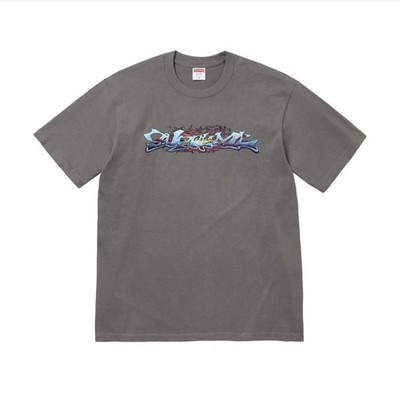 Supreme FW25 Tag Tee Charcoal Size M Medium Supreme Art Dealer