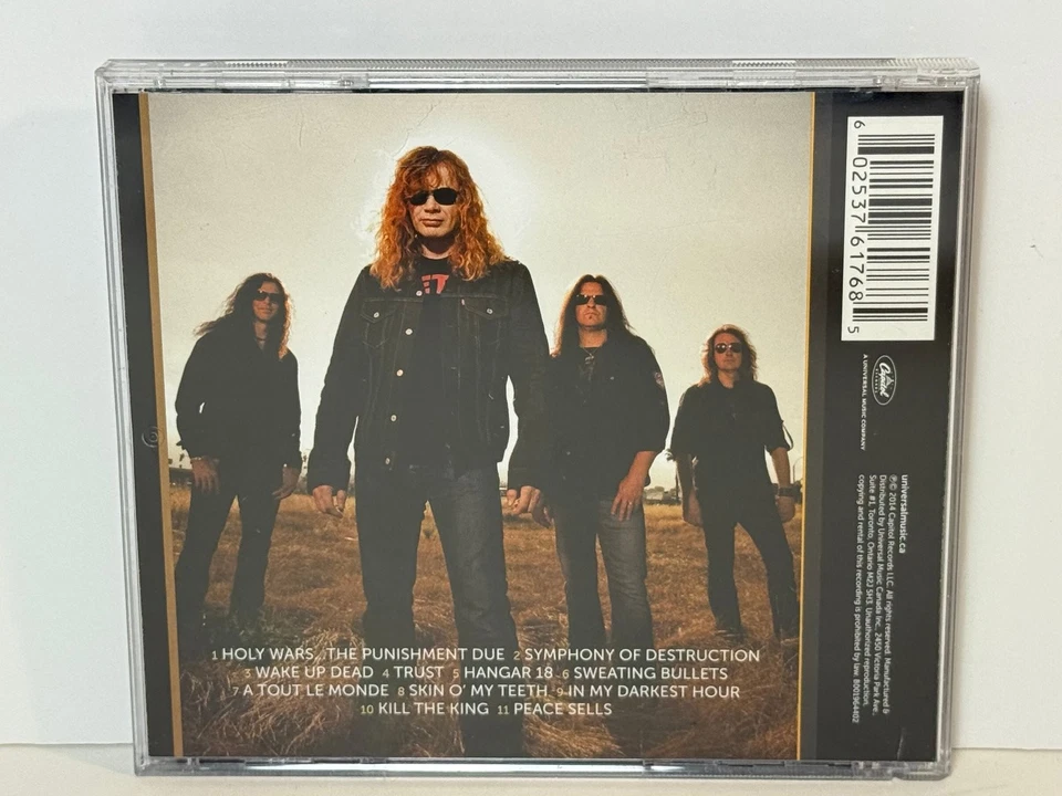 Megadeth - Icon CD 2014 Greatest Hits Thrash Metal Capitol - Image 2 of 3