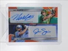 NICK KURTZ JAC CAGLIANONE 2025 BOWMAN'S BEST DUAL ORANGE AUTO /25 Q3967